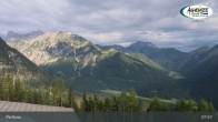 Archived image Webcam Panoramic View of Lake Achensee and Pertisau 07:00