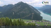 Archiv Foto Webcam Panorama Pertisau und Achensee 10:00