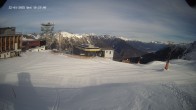 Archived image Webcam Landeck - Upper Station Venetbahn 09:00