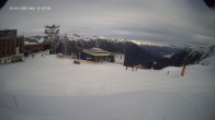 Archived image Webcam Landeck - Upper Station Venetbahn 11:00