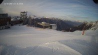 Archived image Webcam Landeck - Upper Station Venetbahn 15:00