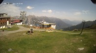 Archiv Foto Webcam Landeck - Bergstation Venetbahn 09:00