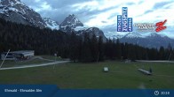 Archived image Webcam Ehrwalder Alm Ski Slopes 00:00