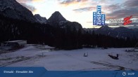 Archived image Webcam Ehrwalder Alm Ski Slopes 02:00