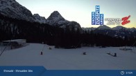 Archived image Webcam Ehrwalder Alm Ski Slopes 04:00