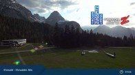 Archiv Foto Webcam Ehrwalder Alm 18:00