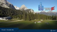Archived image Webcam Ehrwalder Alm Ski Slopes 07:00