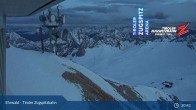Archived image Webcam Top Station of Tiroler Zugspitzbahn 00:00