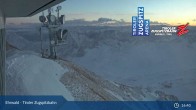 Archiv Foto Webcam Tiroler Zugspitzbahn Bergstation 00:00