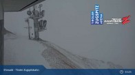 Archiv Foto Webcam Tiroler Zugspitzbahn Bergstation 14:00