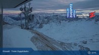 Archiv Foto Webcam Tiroler Zugspitzbahn Bergstation 00:00