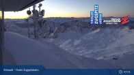 Archived image Webcam Top Station of Tiroler Zugspitzbahn 07:00