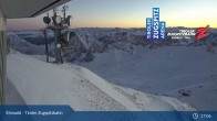 Archiv Foto Webcam Tiroler Zugspitzbahn Bergstation 02:00