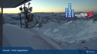 Archiv Foto Webcam Tiroler Zugspitzbahn Bergstation 07:00