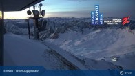 Archived image Webcam Top Station of Tiroler Zugspitzbahn 06:00