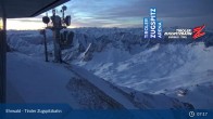 Archiv Foto Webcam Tiroler Zugspitzbahn Bergstation 06:00