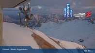 Archiv Foto Webcam Tiroler Zugspitzbahn Bergstation 20:00