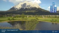 Archiv Foto Webcam Tiroler Zugspitze - Golfanlage 18:00