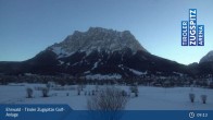 Archiv Foto Webcam Tiroler Zugspitze - Golfanlage 08:00