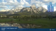 Archiv Foto Webcam Tiroler Zugspitze - Golfanlage 18:00