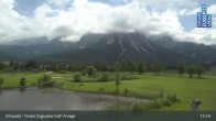 Archiv Foto Webcam Tiroler Zugspitze - Golfanlage 12:00