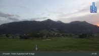 Archiv Foto Webcam Tiroler Zugspitze - Golfanlage 20:00