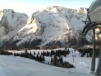 Archived image Webcam Ehrwald - Top station chairlift &#34;Gaistal&#34; 05:00
