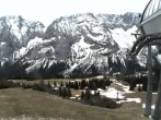 Archived image Webcam Ehrwald - Top station chairlift &#34;Gaistal&#34; 11:00
