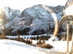 Archiv Foto Webcam Ehrwalder Alm - Bergstation Sesselbahn Gaistal 07:00