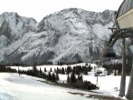 Archiv Foto Webcam Ehrwalder Alm - Bergstation Sesselbahn Gaistal 07:00