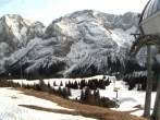 Archiv Foto Webcam Ehrwalder Alm - Bergstation Sesselbahn Gaistal 15:00