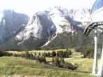 Archiv Foto Webcam Ehrwalder Alm - Bergstation Sesselbahn Gaistal 07:00
