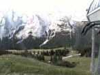 Archived image Webcam Ehrwald - Top station chairlift &#34;Gaistal&#34; 05:00