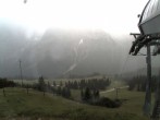Archiv Foto Webcam Ehrwalder Alm - Bergstation Sesselbahn Gaistal 05:00