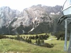 Archiv Foto Webcam Ehrwalder Alm - Bergstation Sesselbahn Gaistal 06:00