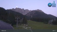 Archiv Foto Webcam Talstation Marienbergbahn I (1100m) - Biberwier 04:00