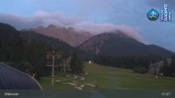 Archiv Foto Webcam Talstation Marienbergbahn I (1100m) - Biberwier 02:00