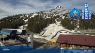 Archived image Webcam Grubig Alm at Lermoos Ski Resort 08:00