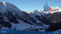 Archiv Foto Webcam Sonnalmbahn- Bergstation 08:00