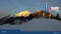 Archiv Foto Webcam Sonnalmbahn- Bergstation 06:00