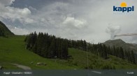 Archiv Foto Webcam Kappl: Bergstation DIAS-Bahn 14:00
