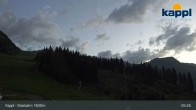 Archiv Foto Webcam Kappl: Bergstation DIAS-Bahn 04:00