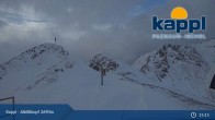 Archiv Foto Webcam Kappl: Bergstation Alblittkopfbahn 14:00