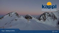 Archiv Foto Webcam Kappl: Bergstation Alblittkopfbahn 07:00