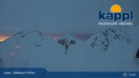 Archiv Foto Webcam Kappl: Bergstation Alblittkopfbahn 02:00