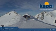 Archived image Webcam Kappl: Top Station Alblittkopfbahn 14:00