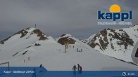 Archiv Foto Webcam Kappl: Bergstation Alblittkopfbahn 10:00