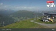 Archiv Foto Webcam Hochzeiger: Blick vom Sechszeiger Jerzens 08:00