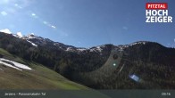 Archiv Foto Webcam Zirbenbahn Bergstation 08:00