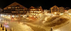 Archiv Foto Webcam Dorfplatz Seefeld 19:00